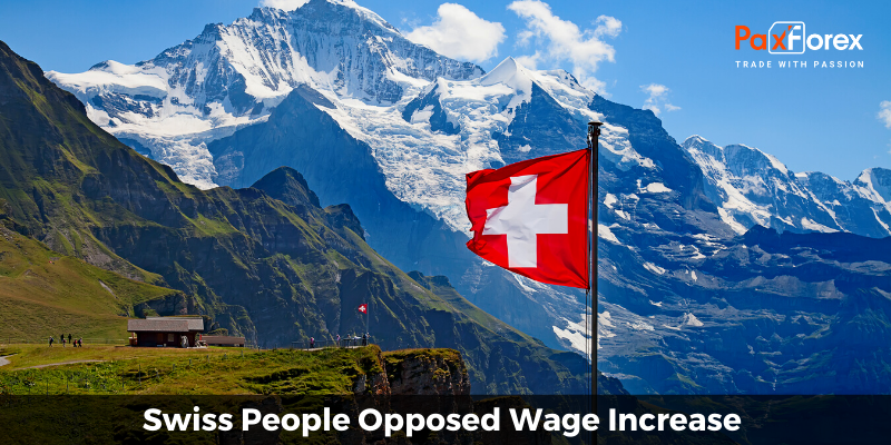 Swiss People Opposed Wage Increase